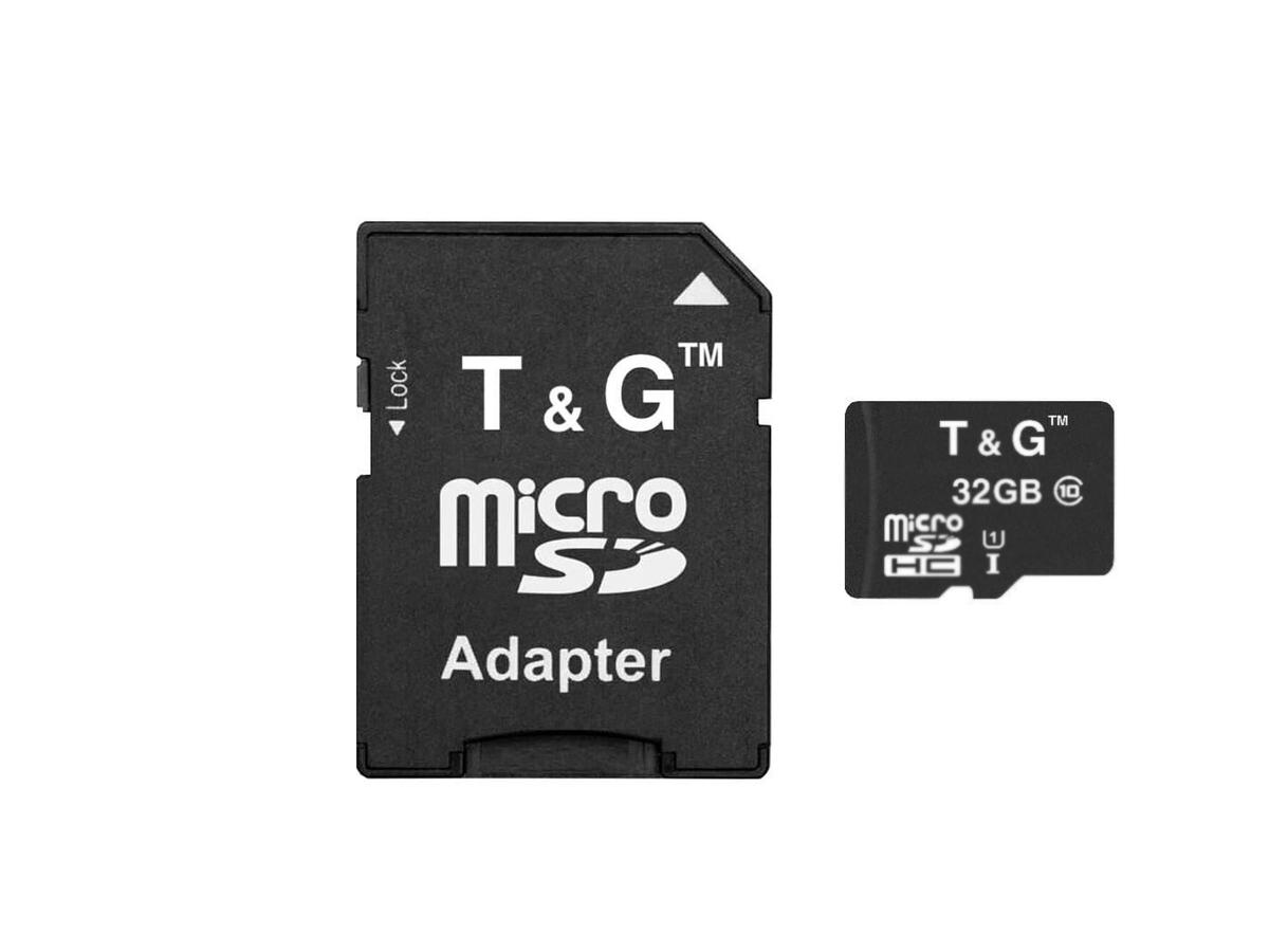 Карта пам'яті T&G micro SDHC 32Gb Class 10 SD (880567442)