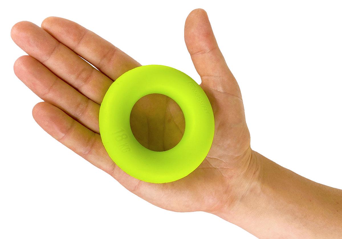 Эспандер кистевой EasyFit Ring 18 кг Зеленый (EF-1904-40) - фото 2 Эспандер кистевой EasyFit Ring 18 кг Зеленый (EF-1904-40) - фото 2