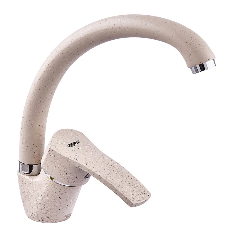 Смеситель для кухни Zerix YUB 279 Beige (ZX4787)