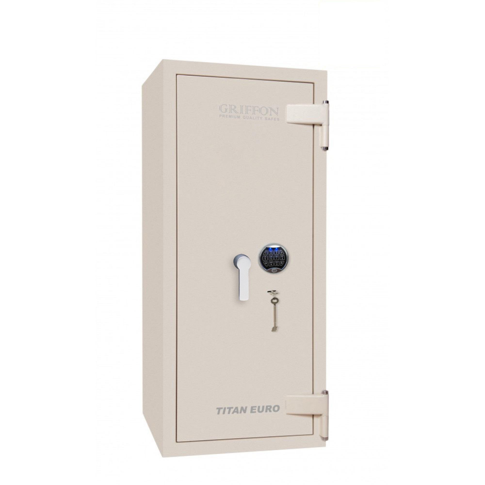 Сейф вогнезламостійкий Griffon CLE II.120.K.E CREAM