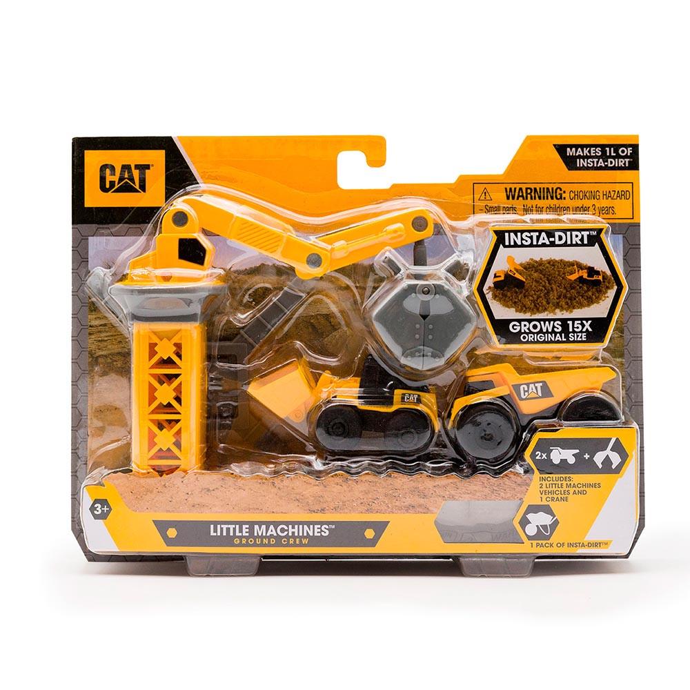 Игровой набор CAT с мини-техникой Песчаный карьер