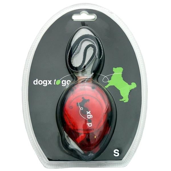 Поводок-рулетка для собак Dogx2GO Belt Glassy Flamingo S до 12 кг 2 м Красный (5411290211369)