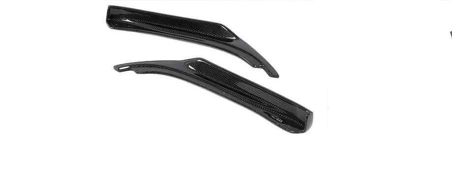 Накладки на задний бампер DDCarbon Q50 Base/Sport 2014-2017/Infiniti Q50/Q60 2013-2024 карбон (150796)