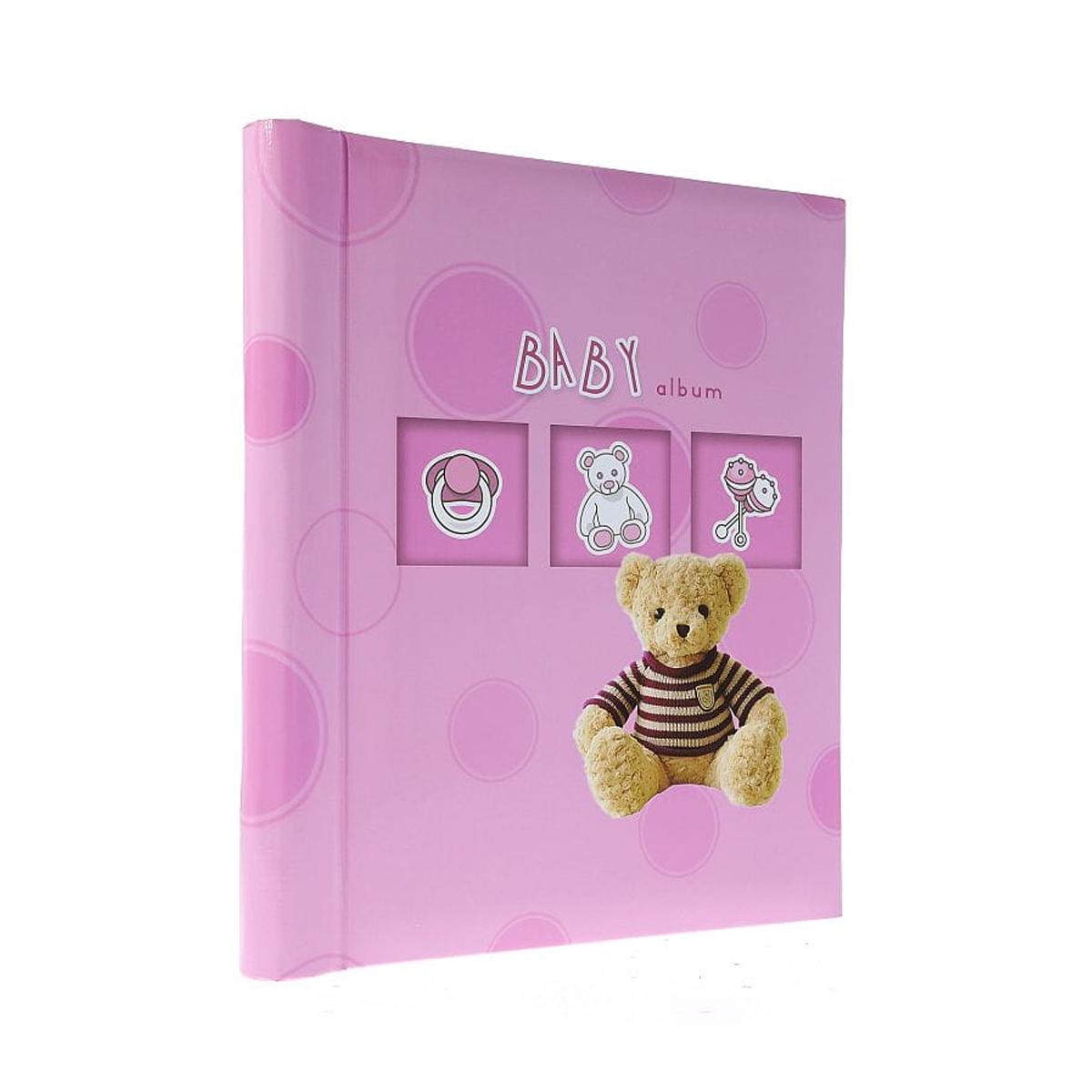 Фотоальбом-самоклейка Gedeon DRS20 BEAR-5 40 стр. 23x29 см Pink