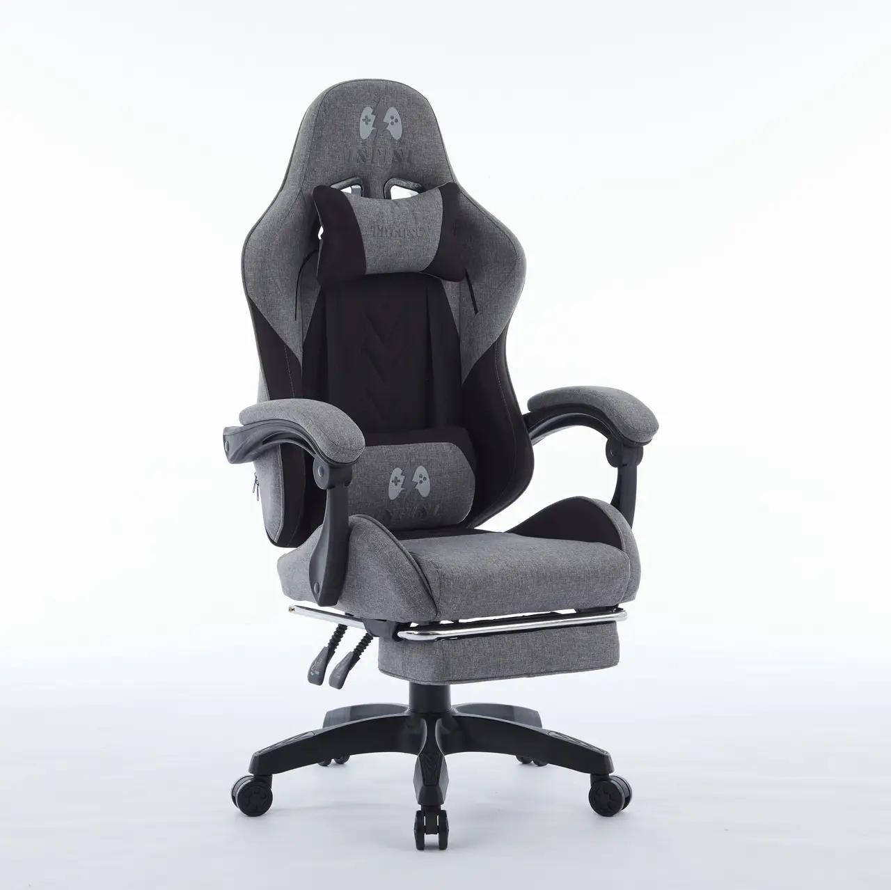 Кресло геймерское тканевое Infiny Dzhoystyk Графитовый