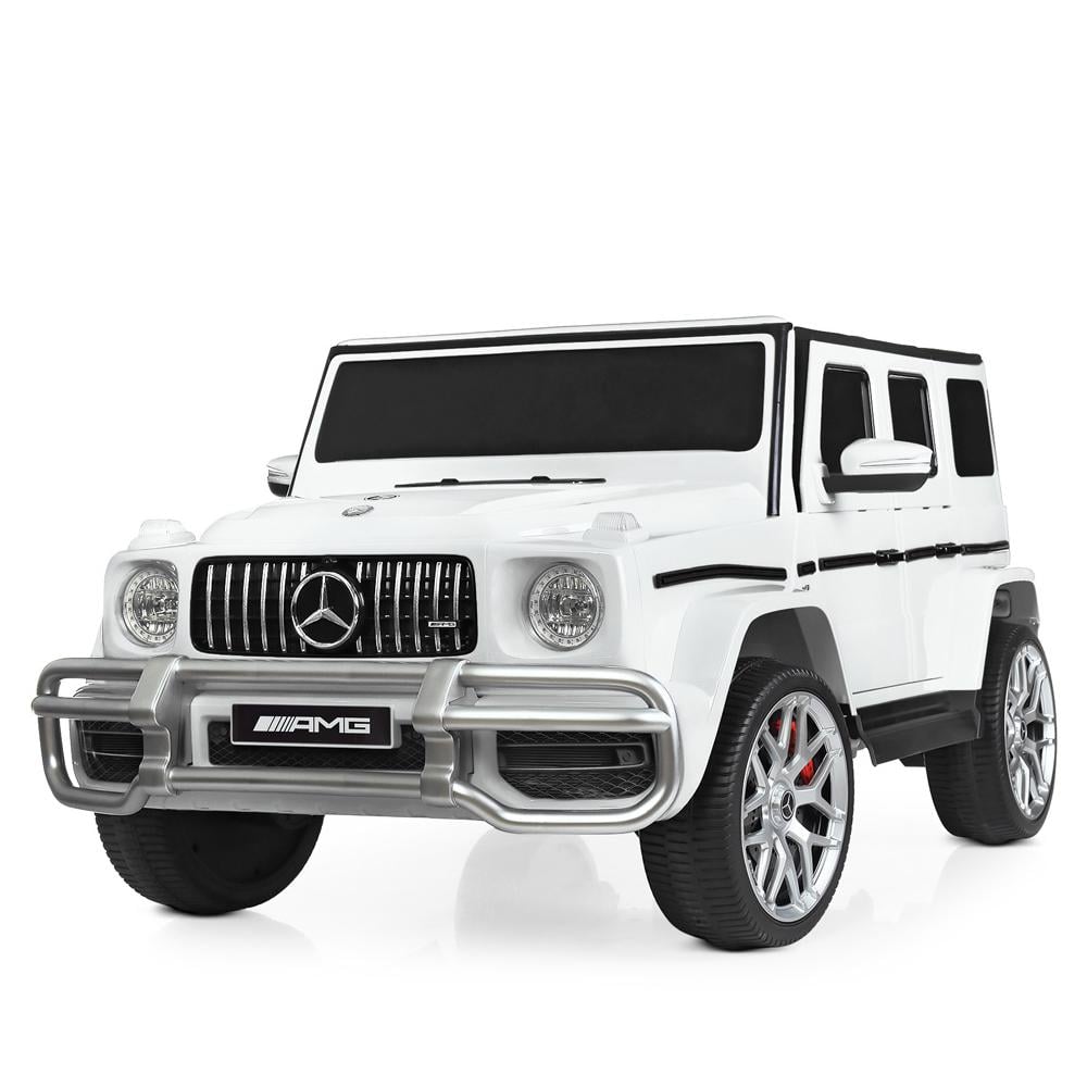 Электромобиль детский джип Mercedes-Benz 4x4 AMG 4WD M 4259EBLR двухместный Белый