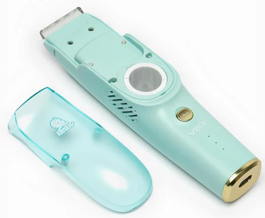 Машинка для стрижки дитини VGR V-151 5 Вт з системою збору обстриженого волосся (2390000049)