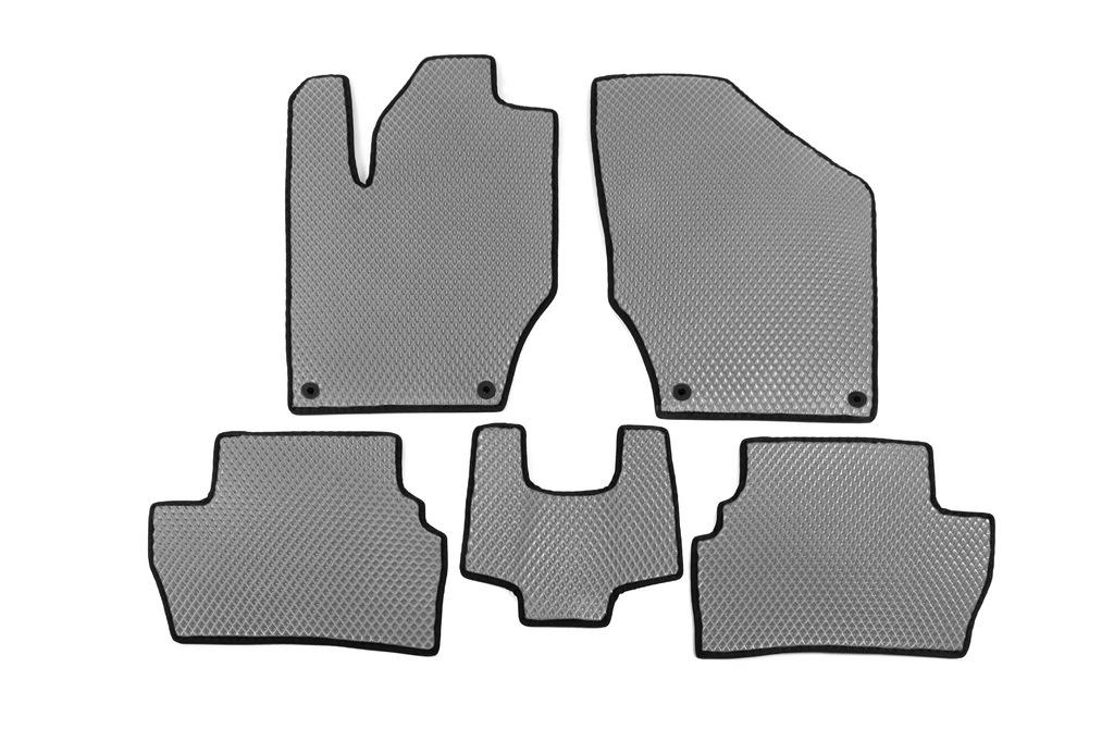 Коврики EVA Digital Designs для Peugeot 308 2007-2013 гг. этилвинилацетат Серый