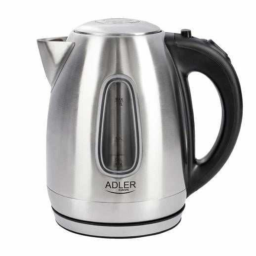 Електрочайник металевий Adler AD 1223 1,7 л 2200 Вт з підсвіткою (13355723)
