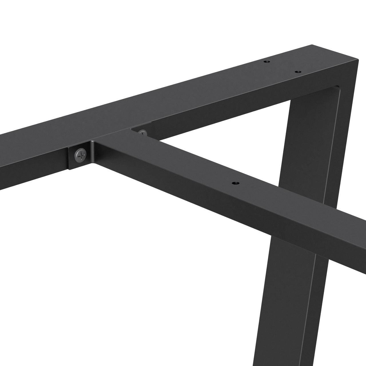 Каркас розбірний для столу з металу Terra 1000х600х730 мм Чорний (K1044-100) - фото 3 Каркас розбірний для столу з металу Terra 1000х600х730 мм Чорний (K1044-100) - фото 3