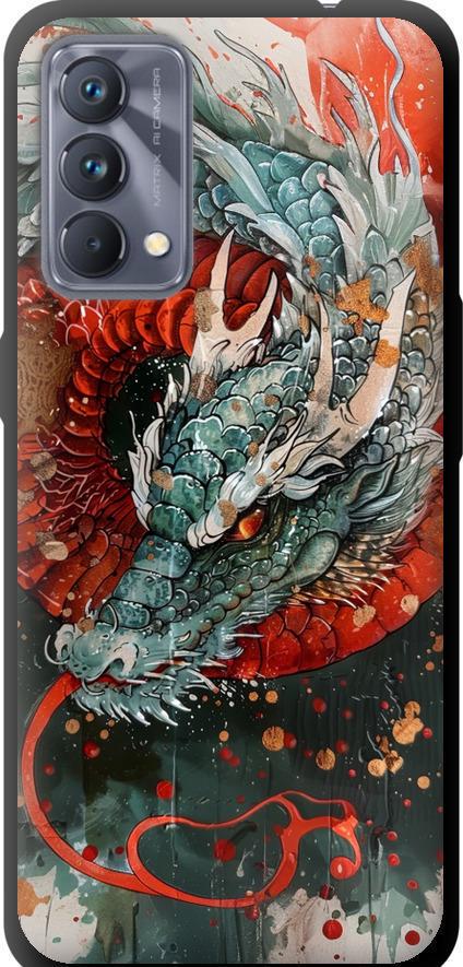 Чехол на Realme GT Master Стихия огня (6101b-2852-42517)