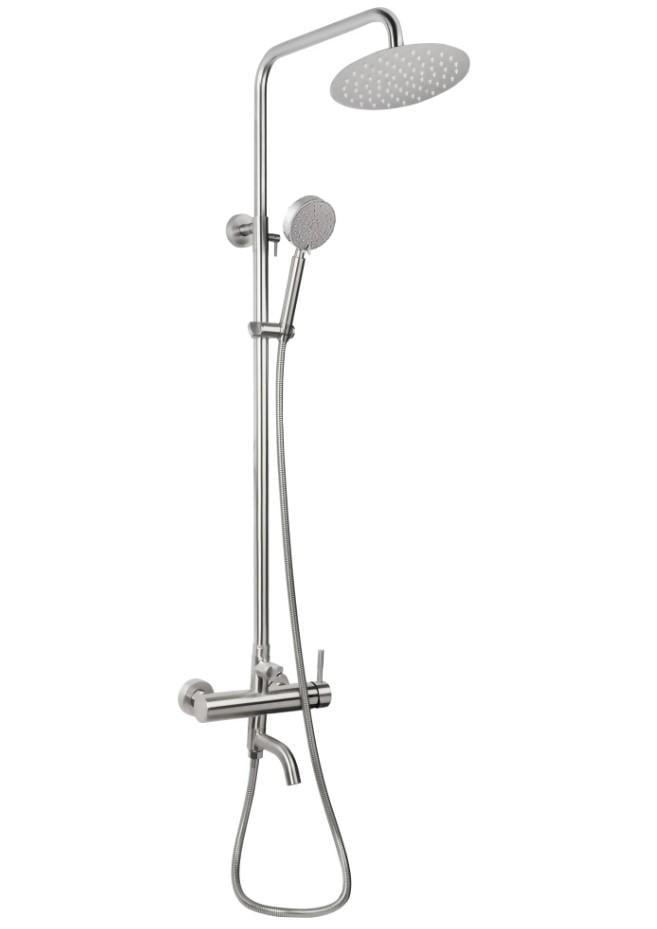 Душевая система универсальная Lidz Aria 1031 k35 Nickel (LDARI1031NKS34933)