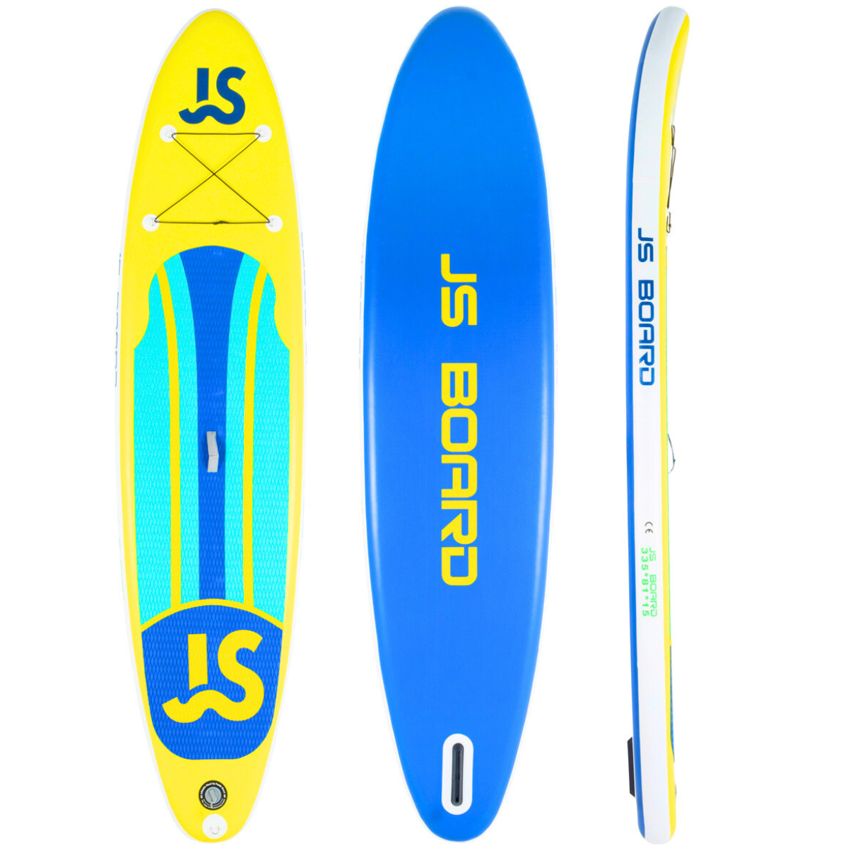 Доска SUP YELLOW JS надувная двухслойная туринговая 11" 335x81x14 см - фото 9 Доска SUP YELLOW JS надувная двухслойная туринговая 11" 335x81x14 см - фото 9