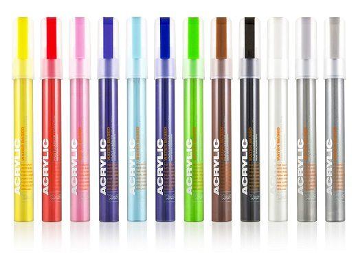 Акриловый маркер Montana 0,7 мм SH Светло-синий (322778) - фото 4 Акриловый маркер Montana 0,7 мм SH Светло-синий (322778) - фото 4