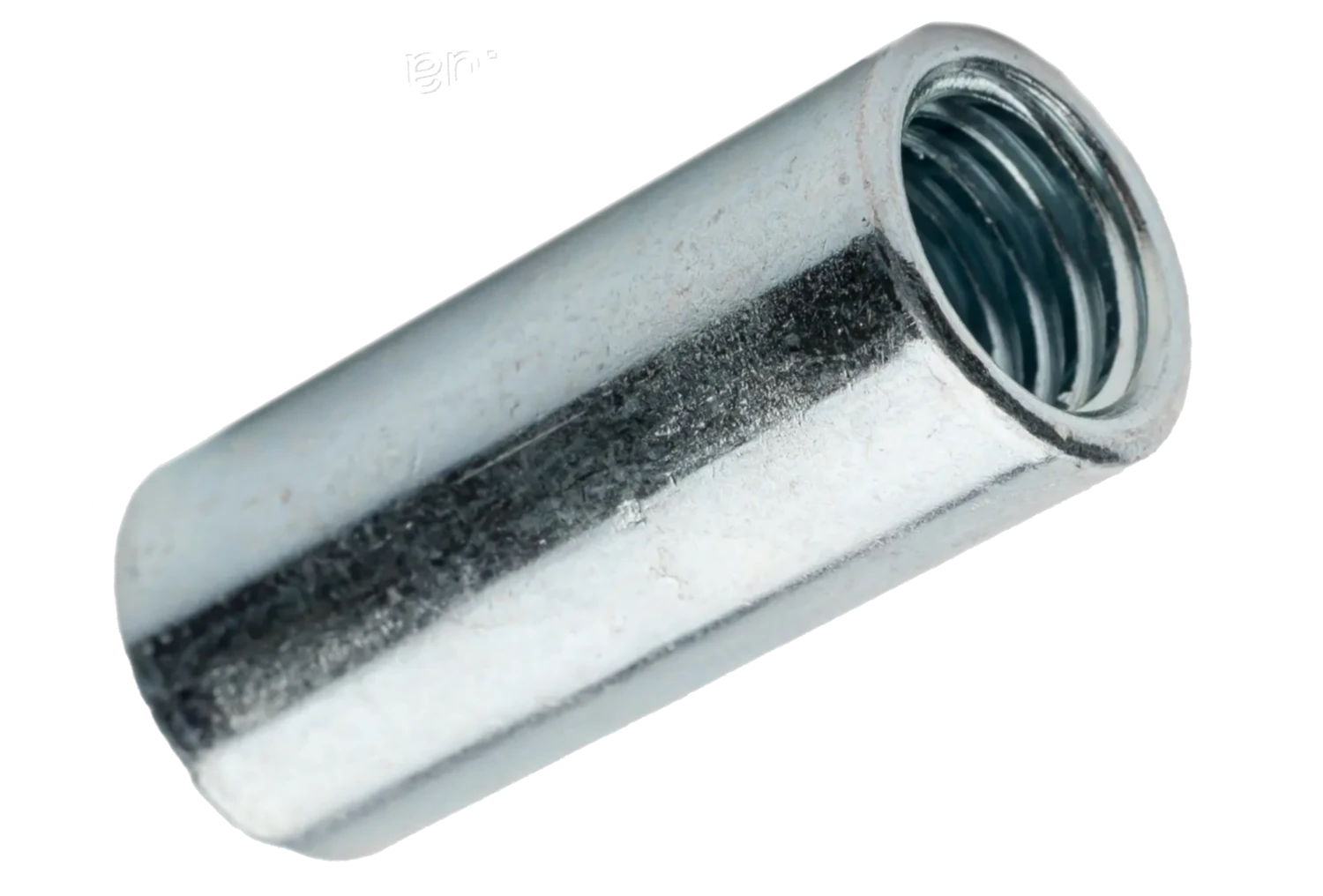 Гайка з'єднувальна Steelfix М12х30 цилндрична цинк D15 5 шт. (108343-5)