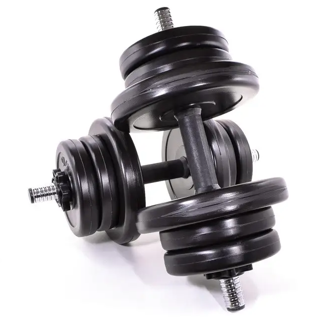 Гантелі для дому NEO-SPORT з металевим грифом 2х11 кг (NT-DMB2-11) - фото 3