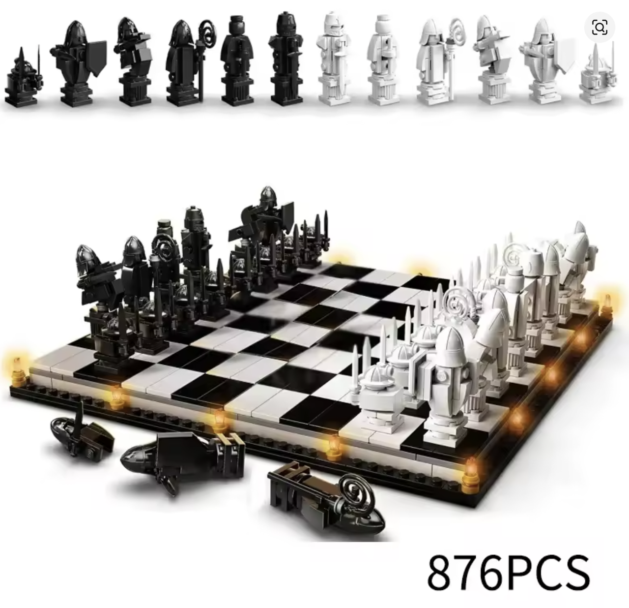Конструктор Harry Potter Чарівні Шахи 876 деталей - фото 3