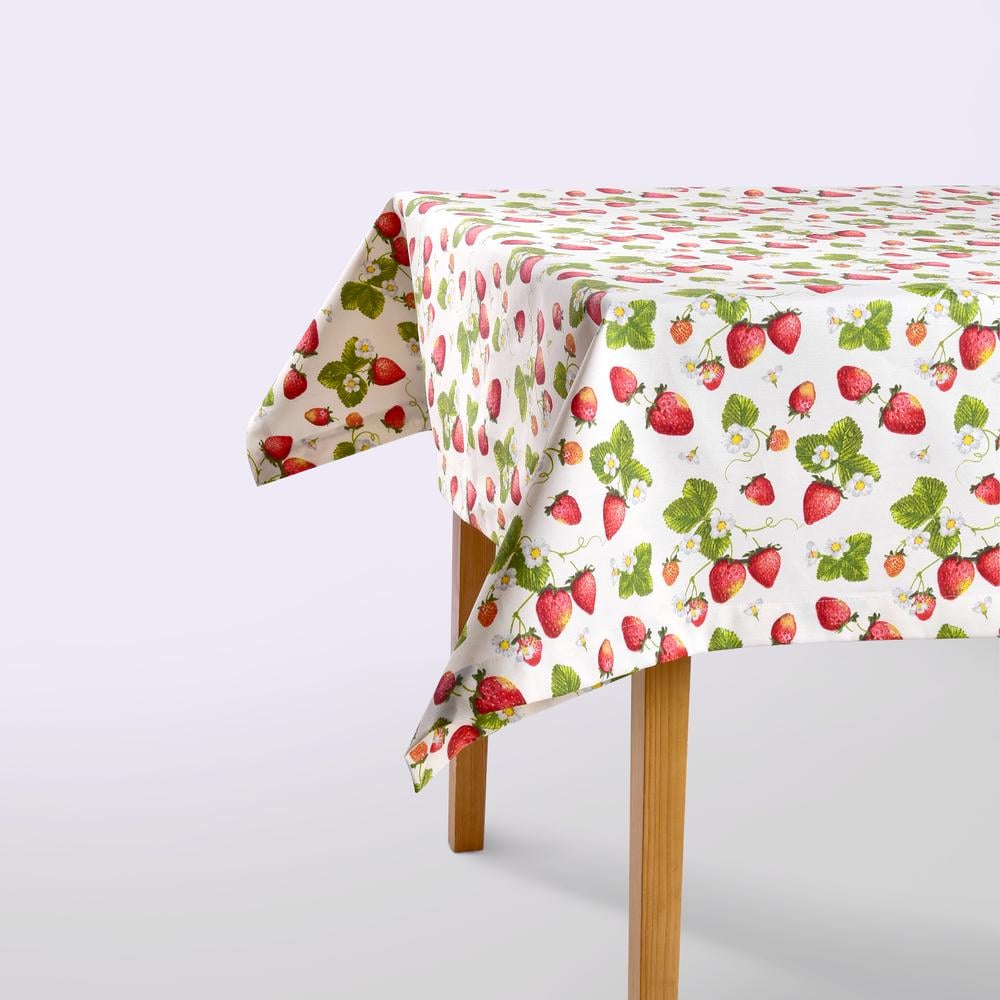 Скатерть IDEIA Клубника с водоотталкивающей пропиткой 140x170 см (23070)