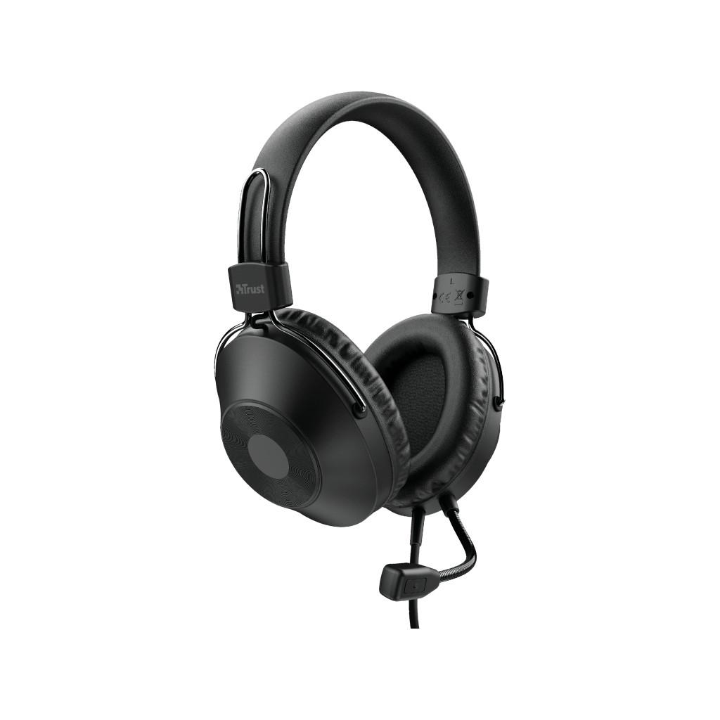 Навушники Trust Ozo Over-Ear USB Headset Black (24132) - фото 2