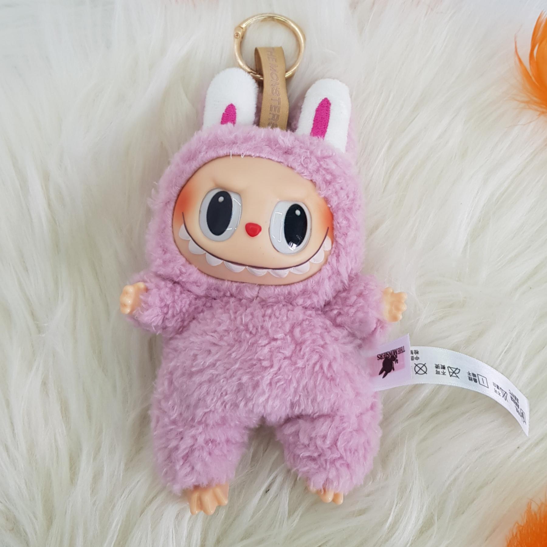 Іграшка плюшева Labubu Лабубу 18 см Лавандовий (2571875987) - фото 1