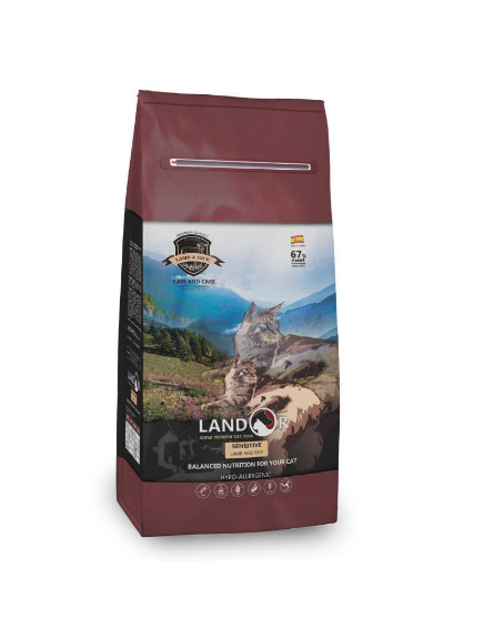 Корм сухой Landor SENSITIVE LAMB & RICE 2 кг