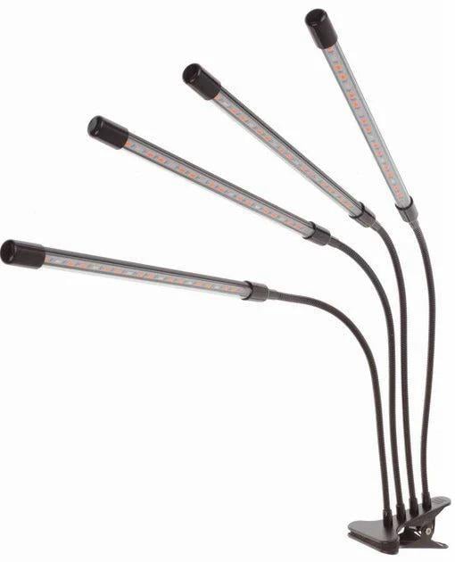 Лампа LED для комнатных растений GreenLand 20W с таймером двойная