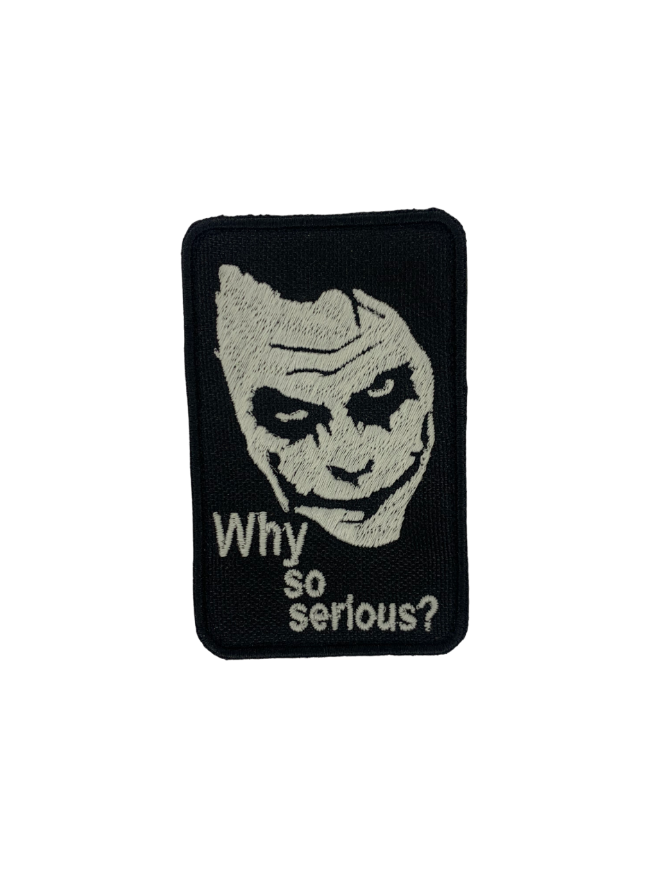 Шеврон на липучці Туз Джокер Why so serious (12138) - фото 1