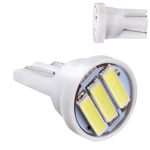 Лампа габаритная Pulso Led T10 3SMD-7020 12 V 0,5 W 120 Lm White - фото 5