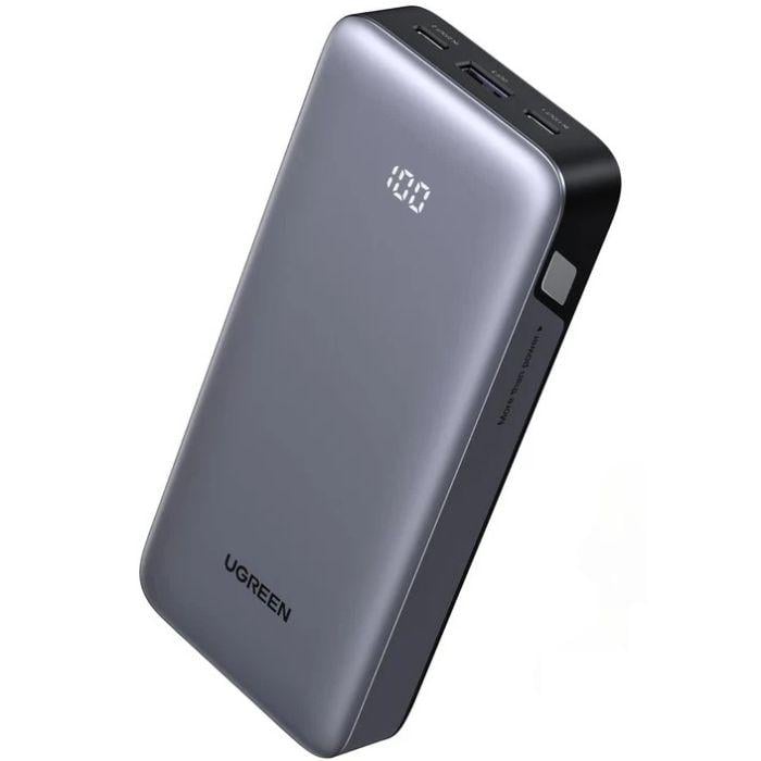Повербанк UGREEN Nexode PB532 20000 mAh 30W с быстрой зарядкой Серый (55989B) Повербанк UGREEN Nexode PB532 20000 mAh 30W с быстрой зарядкой Серый (55989B)