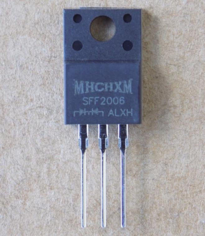 Диод SFF2006/TO220F-3pin (49368) Диод SFF2006/TO220F-3pin (49368)