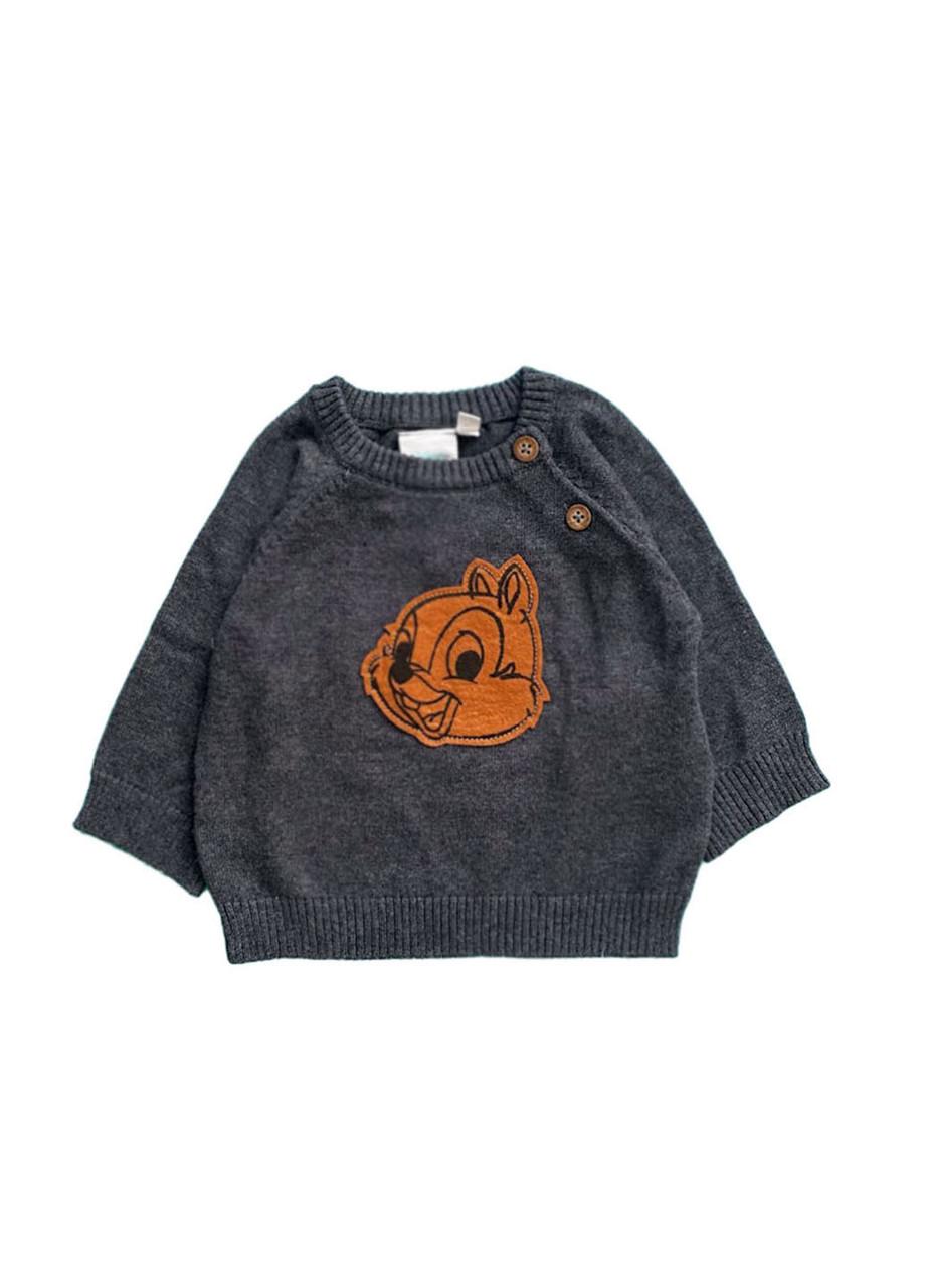 Свитер детский Disney демисезонный 3-6 мес. 62 см Серый (2081861018)