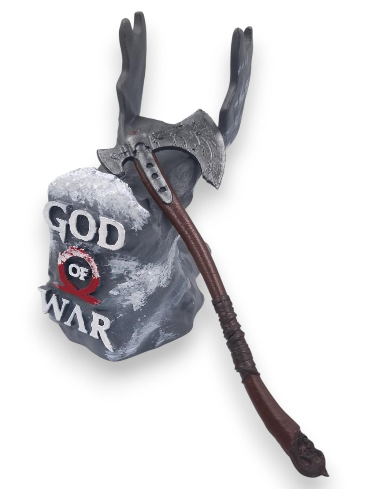 Держатель DualShock 4 God of War с топором Кратоса (0145) - фото 5