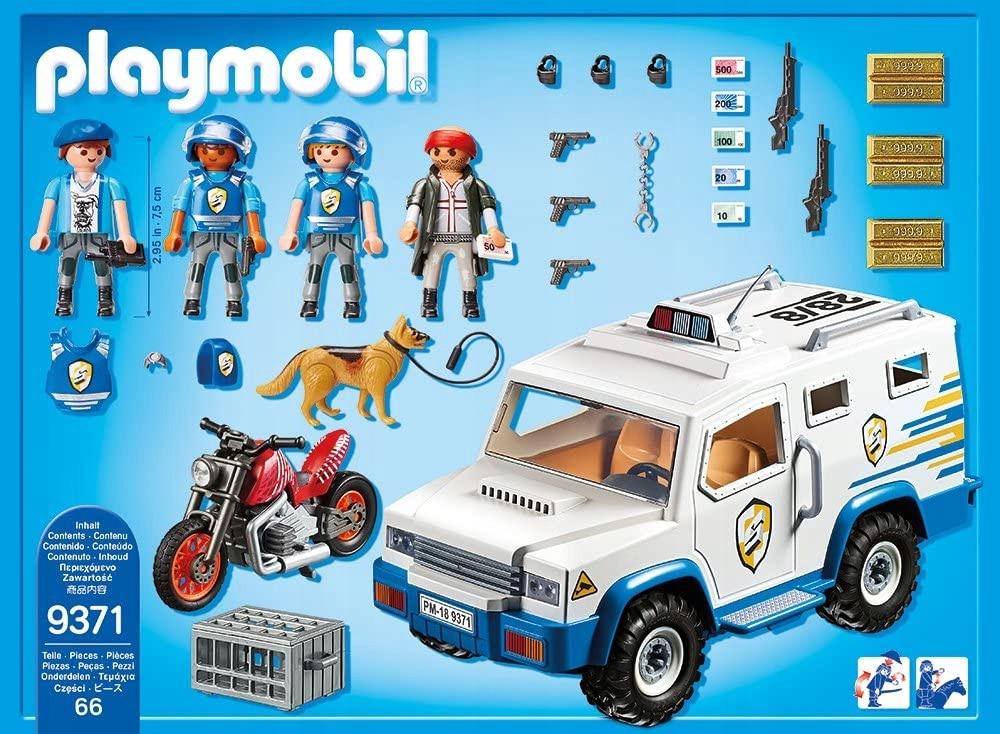 Конструктор локовый Playmobil City Action Инкасатор-перевозчик денег (9371) - фото 3