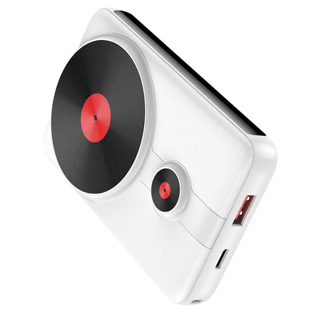 Повербанк Hoco J92 22,5W/ PD20W/ QC3.0/ MagSafe Wireless Charger 10000 mАh Білий (2867027825) Повербанк Hoco J92 22,5W/ PD20W/ QC3.0/ MagSafe Wireless Charger 10000 mАh Білий (2867027825)
