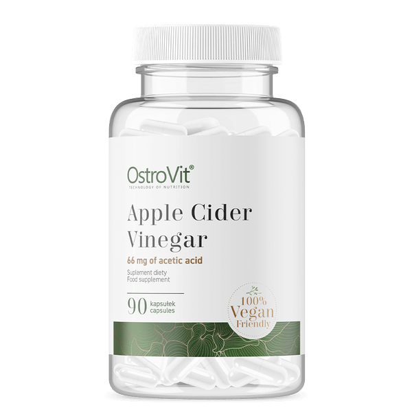 ᐉ Уксус яблочный OstroVit Apple Cider Vinegar Vege 90 caps