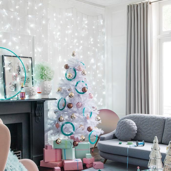 Гірлянда Alphatrade Штора 3x3 м 420 LED статика Прозорий/Холодний білий (120219) - фото 2 Гірлянда Alphatrade Штора 3x3 м 420 LED статика Прозорий/Холодний білий (120219) - фото 2