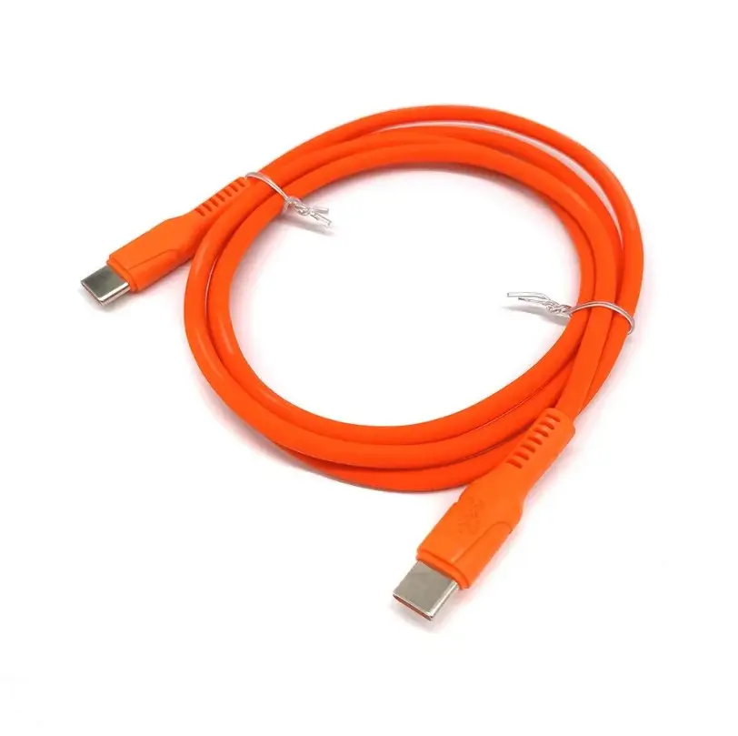 Кабель для паяльника Miniware 240W Type-C/Type-C PD3.1 48V/5A в пакете 1 м Orange