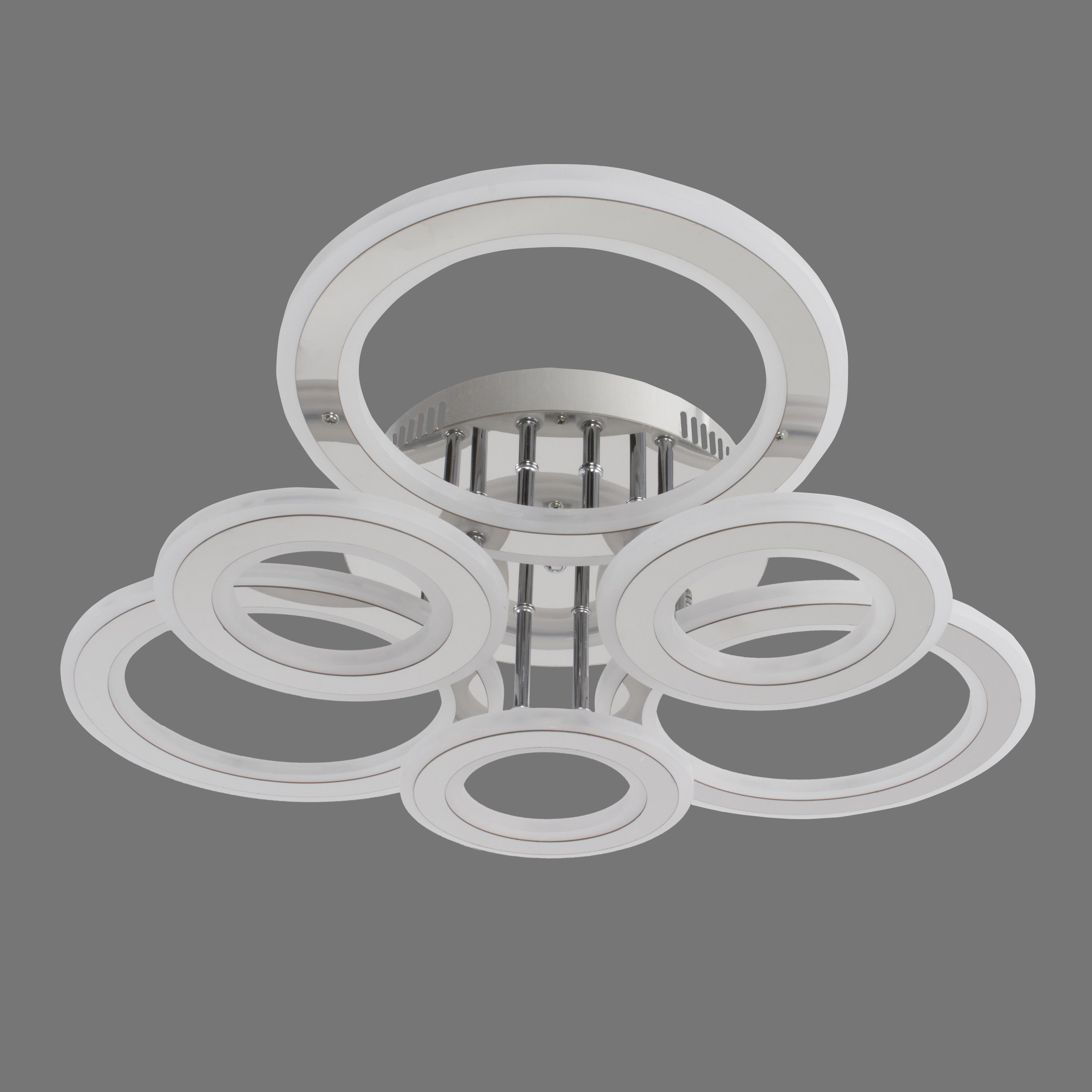 Люстра світлодіодна акрилова Sirius N 6600D-3+3 CR