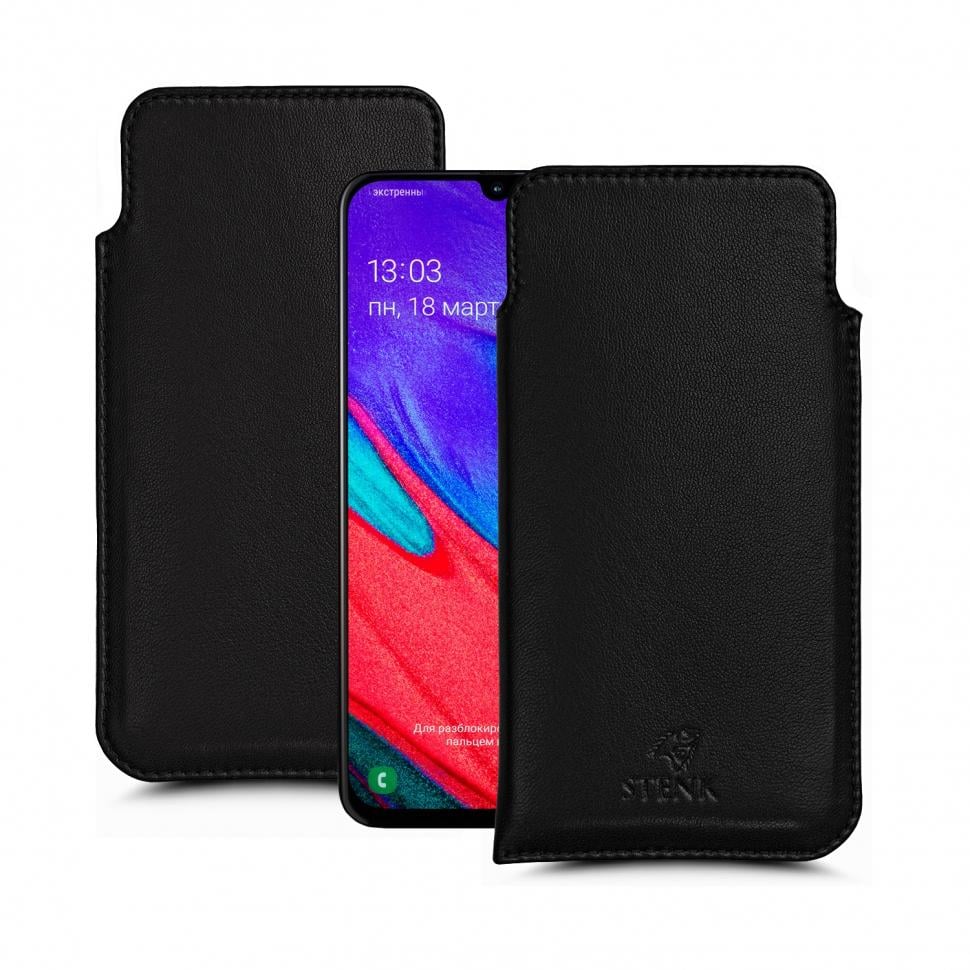 Футляр Stenk Elegance для Samsung Galaxy A40 Чорний (63277)