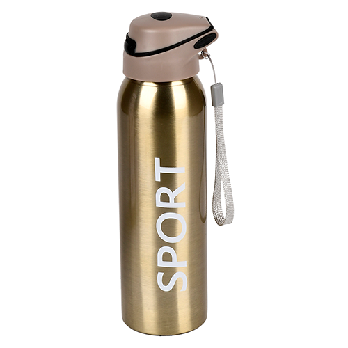 Термос-поилка Stenson Sport New 500 мл Gold (MT-3455-0.5) Термос-поилка Stenson Sport New 500 мл Gold (MT-3455-0.5)