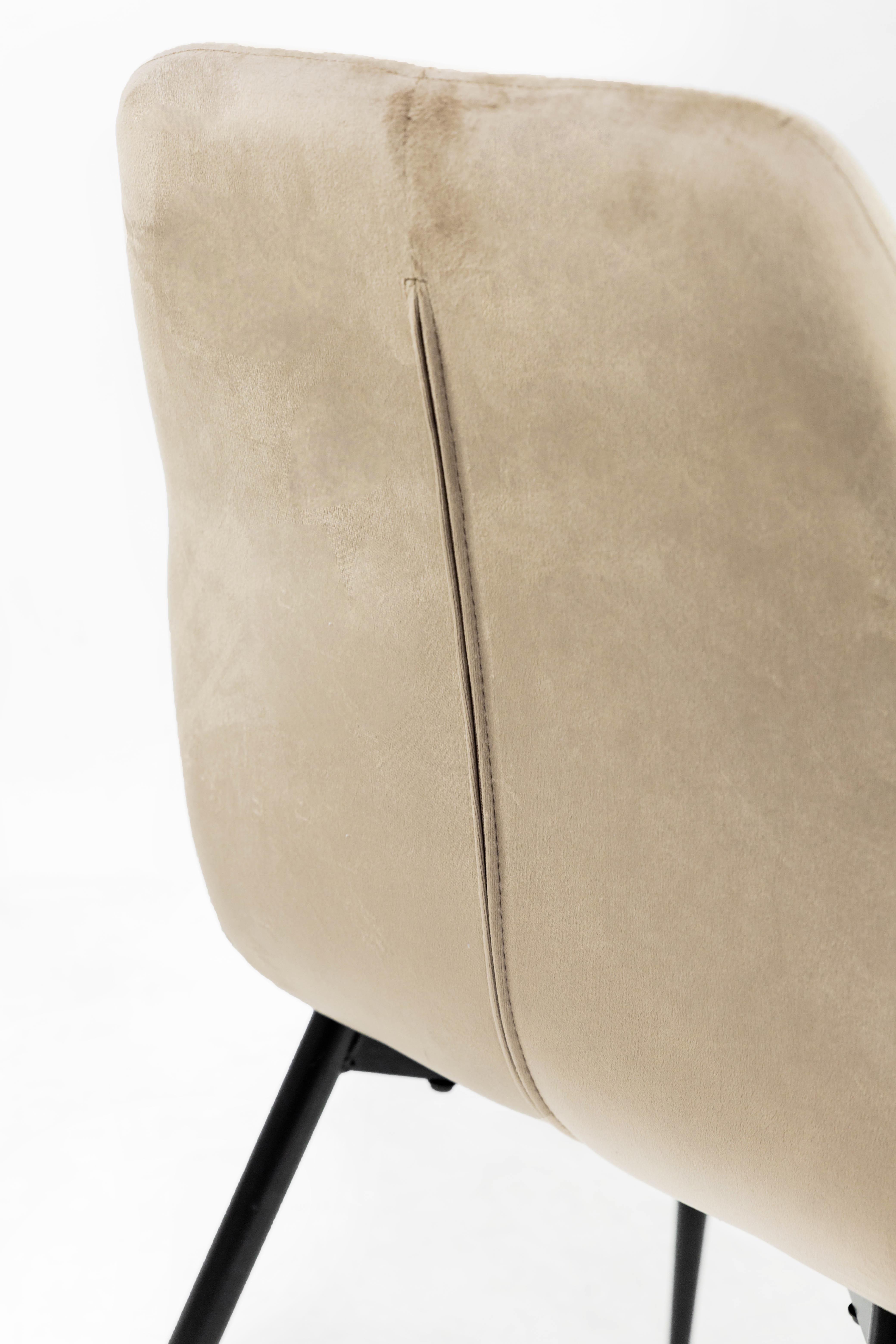 Стілець для кухні та вітальні ГРЕЙС Томас 530х890х570 мм Чорний/Латте (GAА0054749) - фото 6 Стілець для кухні та вітальні ГРЕЙС Томас 530х890х570 мм Чорний/Латте (GAА0054749) - фото 6