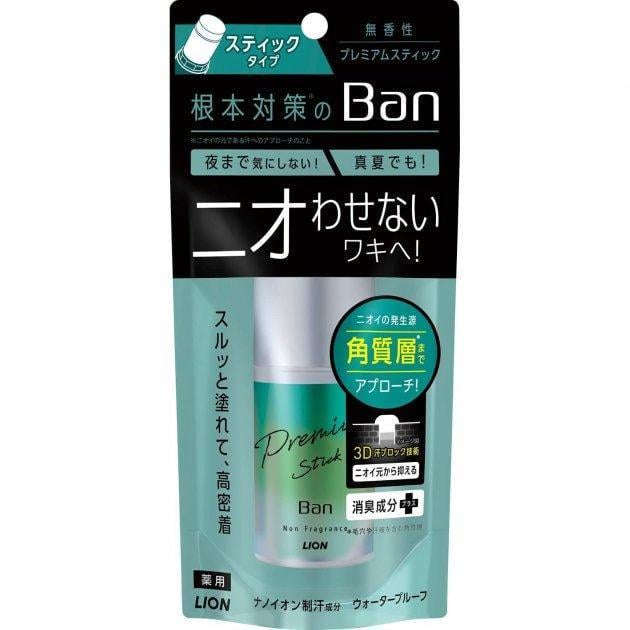 Дезодорант-антиперспирант твердый BAN Premium Stick ионный блокирующий потоотделение (33532639)