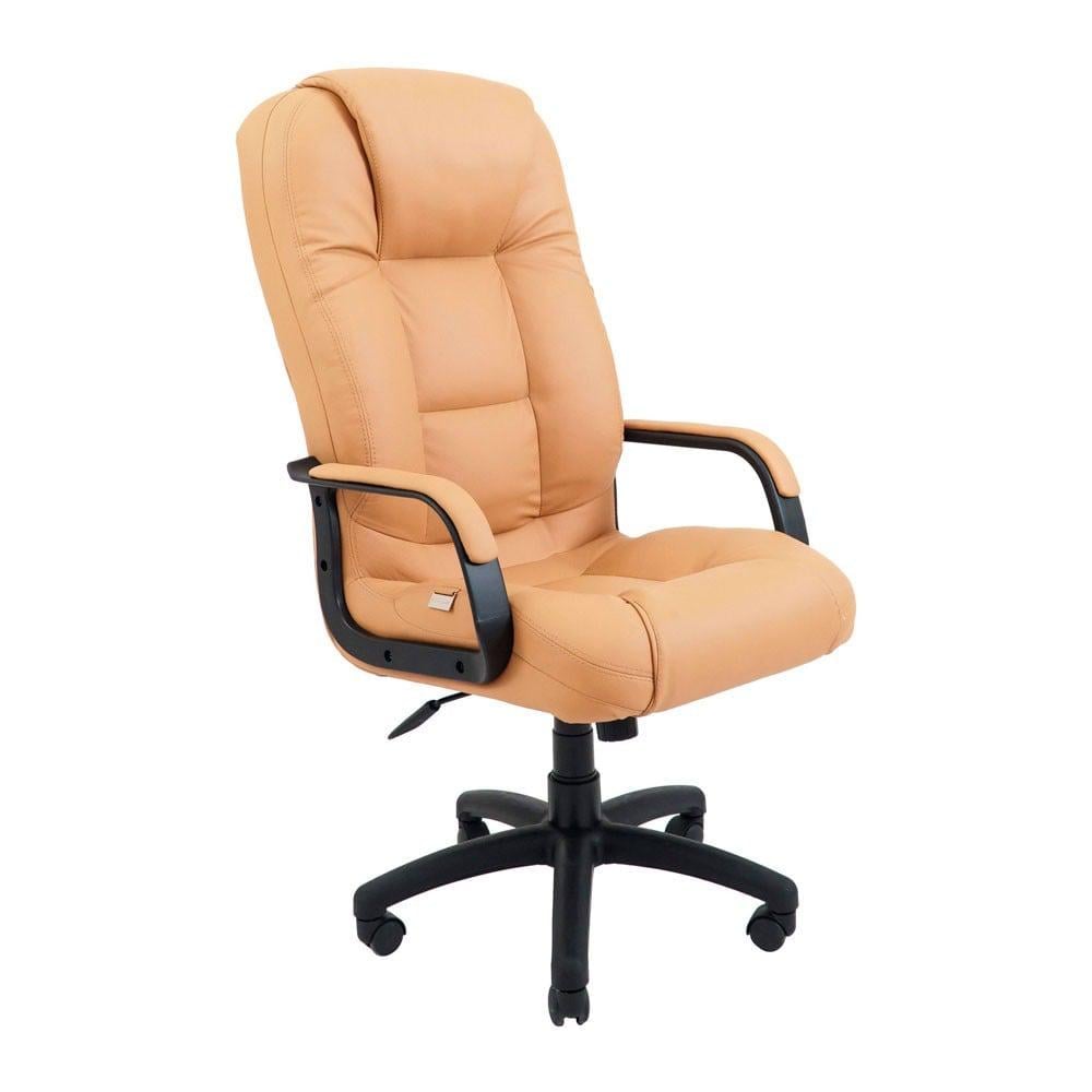 Офисное кресло руководителя Richman Seville VIP Rich M1 Tilt натуральная кожа Lux Кремовый (64ca425904b9e938a47ba293)