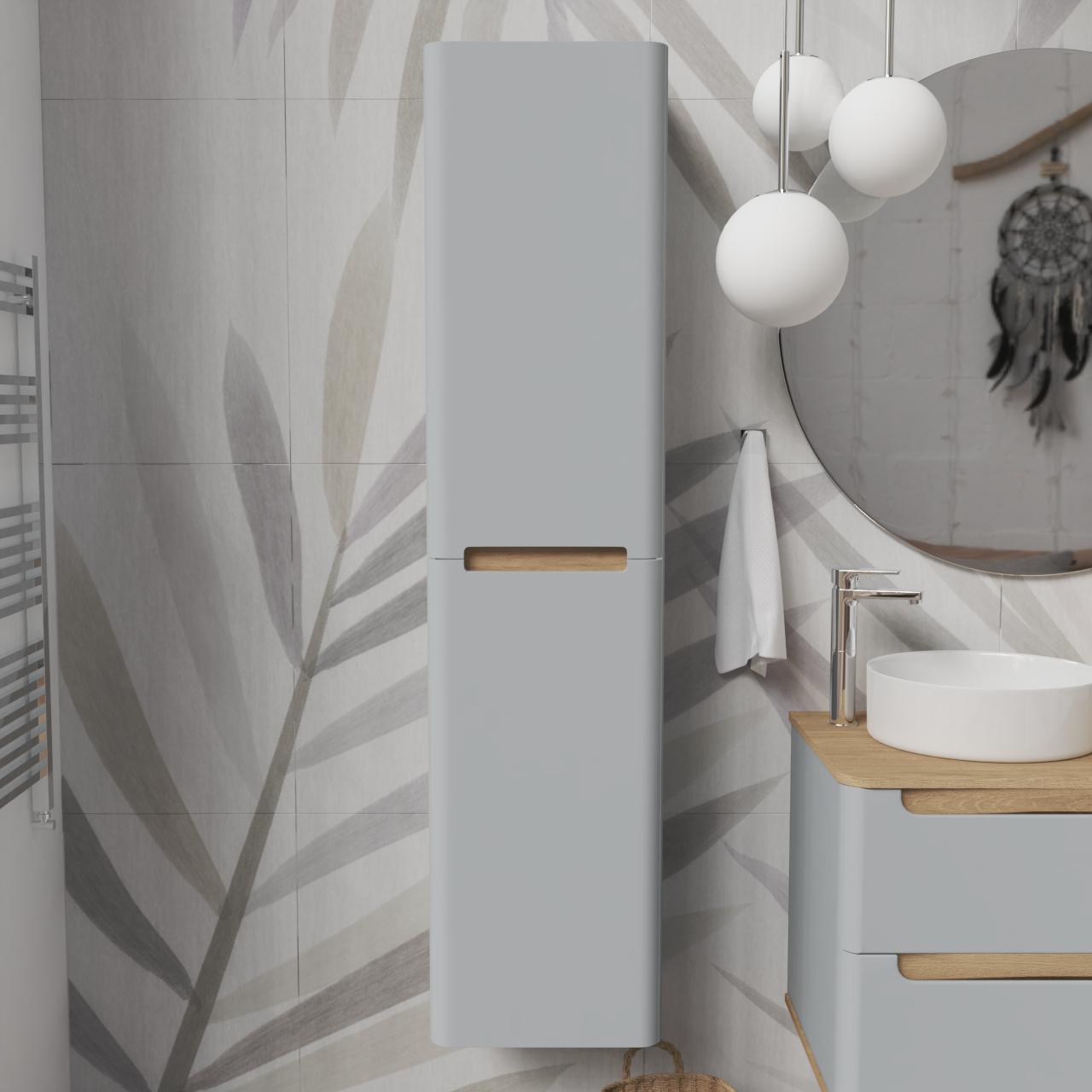 Пенал подвесной MVK Vostok Terra 40 B1 левый эмаль 400х300х1600 мм Серый матовый (tr140lgr) - фото 1 Пенал подвесной MVK Vostok Terra 40 B1 левый эмаль 400х300х1600 мм Серый матовый (tr140lgr) - фото 1