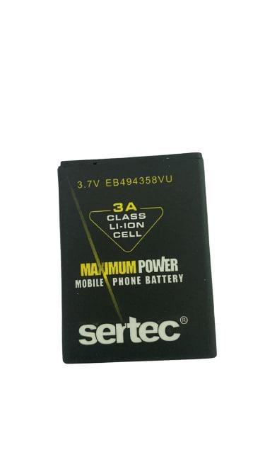 Аккумулятор SERTEC EB494358VU для Samsung S5830/S5660/S5670 1350 mAh (000020809)