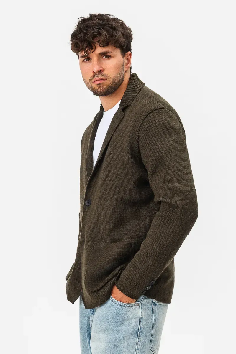 Пиджак трикотажный SVTR р. 48 Хаки (393) Пиджак трикотажный SVTR р. 48 Хаки (393)