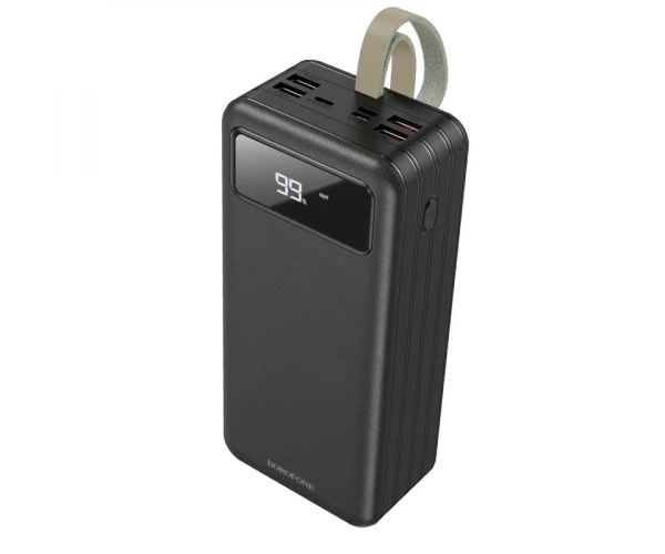 Батарея портативна Power Bank Borofone DBT09 light 60000 mAh Black Батарея портативна Power Bank Borofone DBT09 light 60000 mAh Black