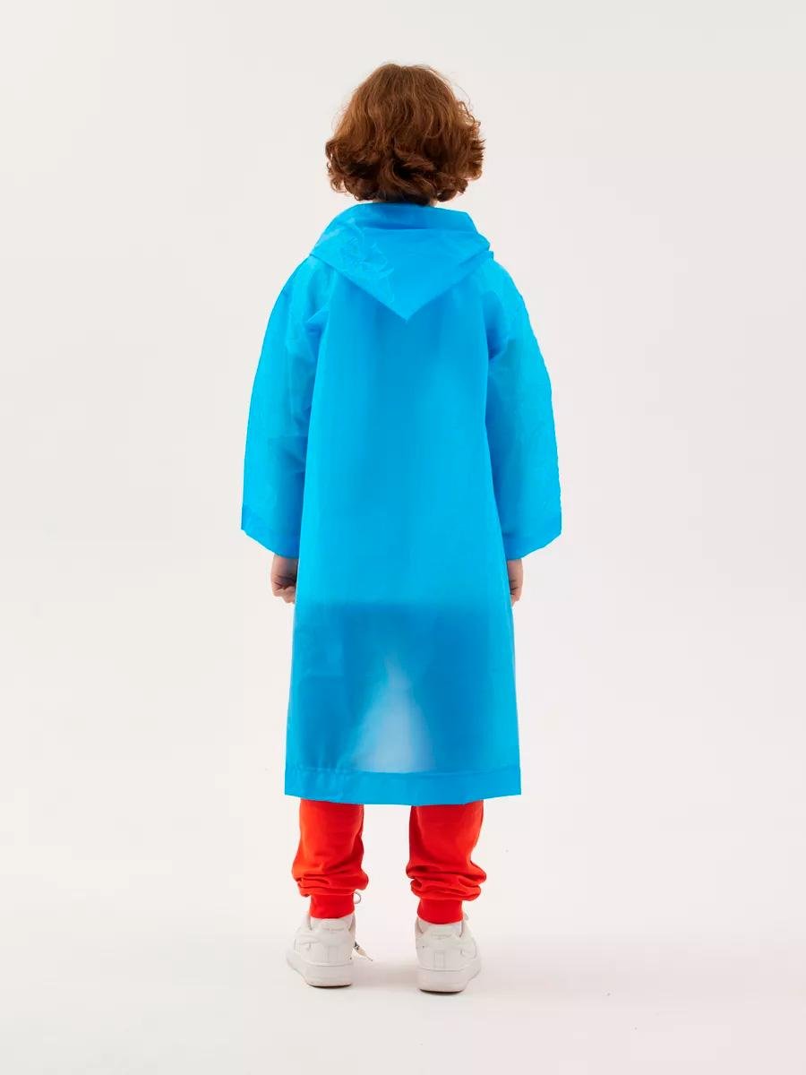 Дождевик детский многоразовый на кнопках EVA 120-160 см Blue (549159015) - фото 8 Дождевик детский многоразовый на кнопках EVA 120-160 см Blue (549159015) - фото 8