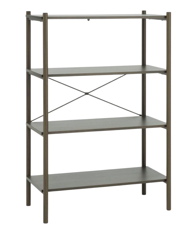 Стелаж на 4 полиці Темний дуб (46bc4ee9)
