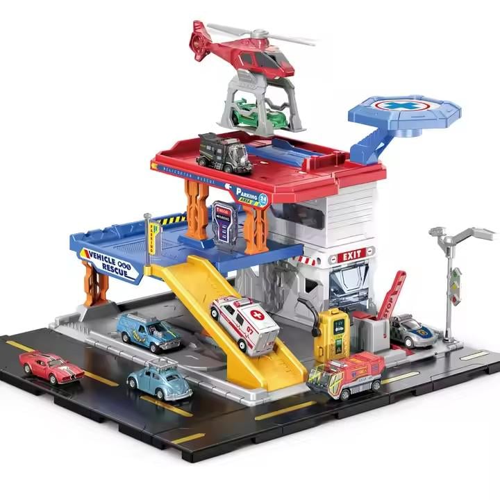 Парковка для машинок и вертолета SK 6606